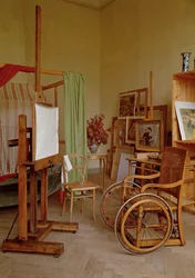 Ansicht von Renoirs Atelier, genutzt ab 1907
